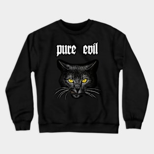 devil cat Crewneck Sweatshirt